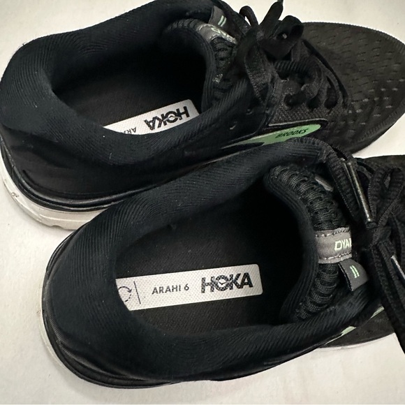 Brooks Dyad 11 Road Running Shoes Women's 7.5 in Black and Green - Picture 4 of 6